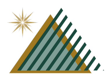 Rainier Lifestyle Medicine logo, a striped mountain peak with a gold star